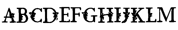 Eversen Font UPPERCASE