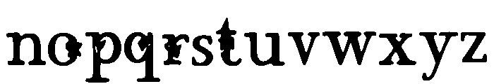 Eversen Font LOWERCASE