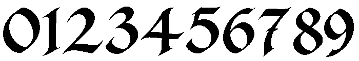 Evershore Regular Font OTHER CHARS
