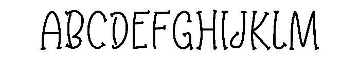 Everyday Mira Font UPPERCASE