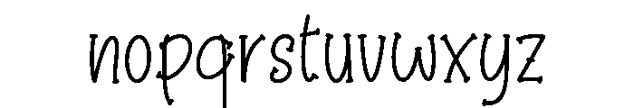 Everyday Mira Font LOWERCASE
