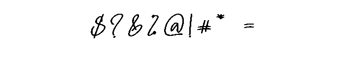 Everyday1 Font OTHER CHARS