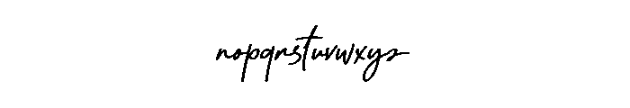 Everyday1 Font LOWERCASE