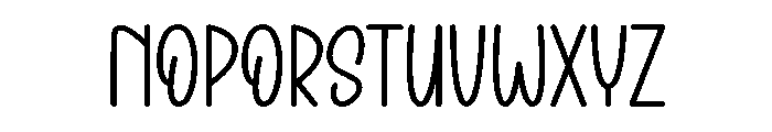Everyline Font LOWERCASE