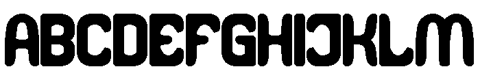 Everyone Around Bold Font UPPERCASE