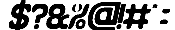 Everyone Around Italic Font OTHER CHARS