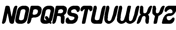 Everyone Around Italic Font UPPERCASE