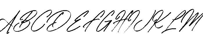 Everything Sweetheart Italic Font UPPERCASE