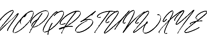 Everything Sweetheart Italic Font UPPERCASE