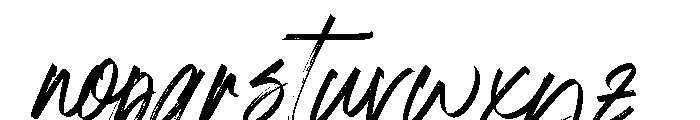 Everything Sweetheart Font LOWERCASE