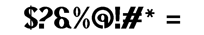 Evhoren Font OTHER CHARS