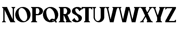 Evhoren Font UPPERCASE