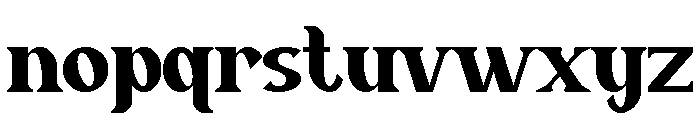 Evhoren Font LOWERCASE