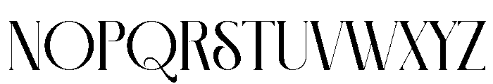 Eviliere Font UPPERCASE
