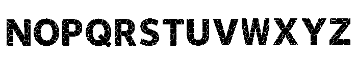 Evita Regular Font UPPERCASE