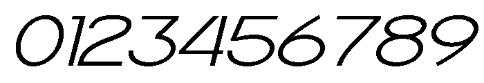 Evo Rinnox Italic Font OTHER CHARS