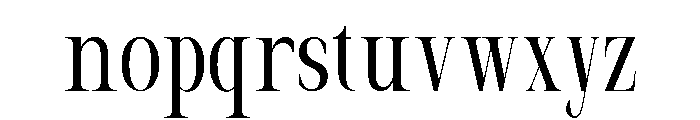 Evoire Regular Font LOWERCASE