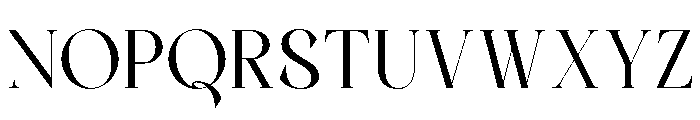 Evolaine Regular Font UPPERCASE