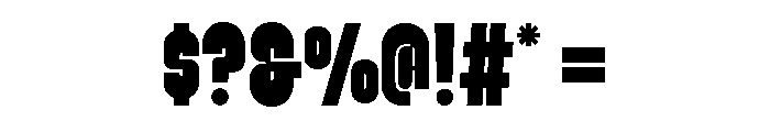 Evori Font OTHER CHARS