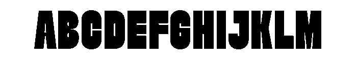Evori Font UPPERCASE
