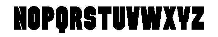 Evori Font LOWERCASE