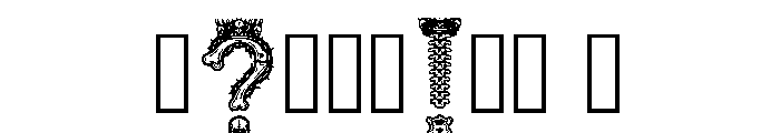 Evorin Regular Font OTHER CHARS
