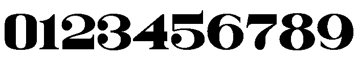 Evorine Regular Font OTHER CHARS