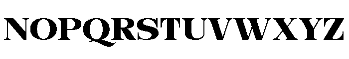 Evorine Regular Font UPPERCASE