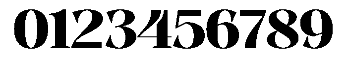 Evoritha Black Expanded Font OTHER CHARS