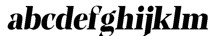 Evoritha Black SemiCond Obliq FONT