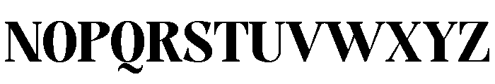 Evoritha Black Font UPPERCASE