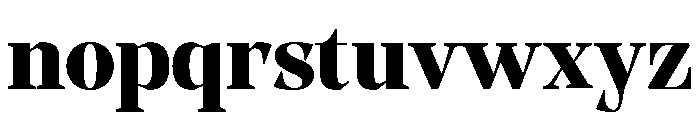 Evoritha Black Font LOWERCASE