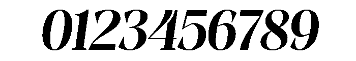 Evoritha Bold Oblique Font OTHER CHARS
