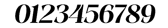 Evoritha Bold SemExp Obliq Font OTHER CHARS