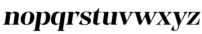Evoritha Bold SemExp Obliq Font LOWERCASE