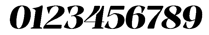 Evoritha Soft Black Exp Obliq Font OTHER CHARS