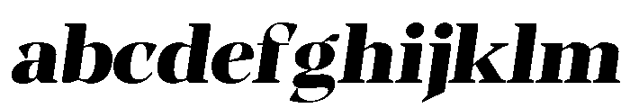 Evoritha Soft Black Exp Obliq FONT