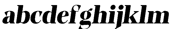 Evoritha Soft Black Oblique FONT