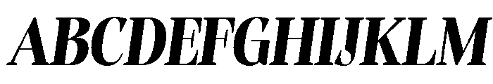 Evoritha Soft Blk SmCn Obl Font UPPERCASE