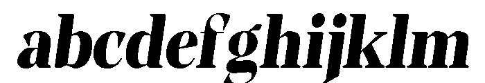 Evoritha Soft Blk SmCn Obl FONT