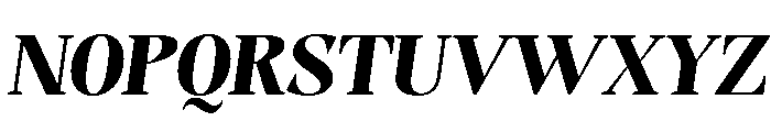 Evoritha Soft Blk SmEx Obl Font UPPERCASE