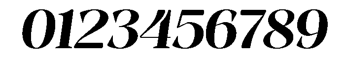 Evoritha Soft Bold Exp Obliq Font OTHER CHARS