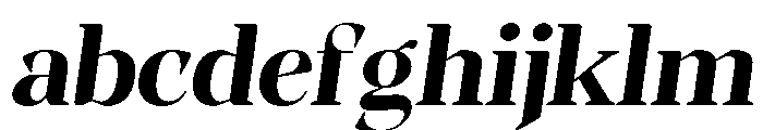 Evoritha Soft Bold SemExp Obliq FONT