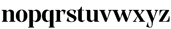 Evoritha Soft Bold Font LOWERCASE
