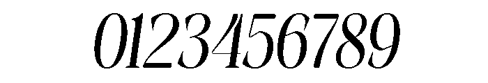 Evoritha Soft Condensed Oblique Font OTHER CHARS