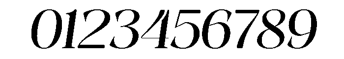 Evoritha Soft Expanded Oblique Font OTHER CHARS