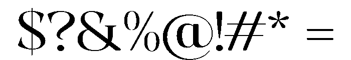 Evoritha Soft Expanded Font OTHER CHARS