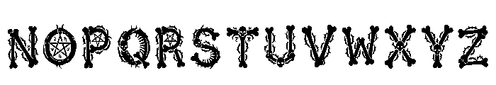 Evrian Regular Font LOWERCASE