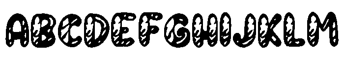 Evric Font UPPERCASE