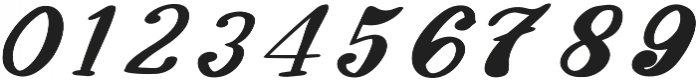EVE SERIF Italic otf (400) Font OTHER CHARS